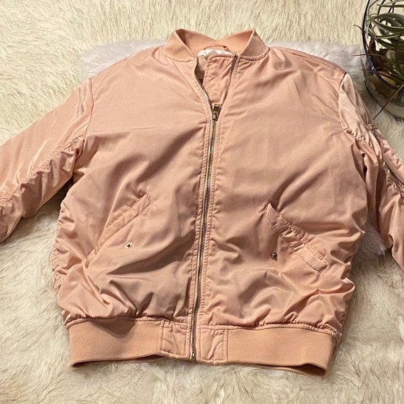 H&M dusty rose bomber - Picture 2 of 4